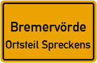 Am Oste-Hamme-Kanal in BremervördeOrtsteil Spreckens