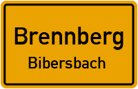 Straßenverzeichnis Brennberg Bibersbach