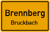 Straßenverzeichnis Brennberg Bruckbach