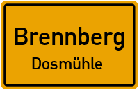 Straßenverzeichnis Brennberg Dosmühle