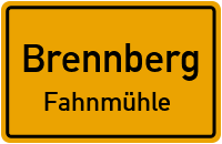 Straßenverzeichnis Brennberg Fahnmühle