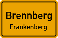 Straßenverzeichnis Brennberg Frankenberg