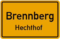 Straßenverzeichnis Brennberg Hechthof