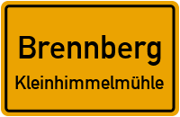 Straßenverzeichnis Brennberg Kleinhimmelmühle