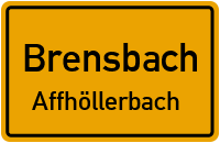 Kilsbacher Straße in BrensbachAffhöllerbach