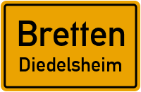 Alte Poststraße in BrettenDiedelsheim