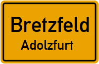 Straßenverzeichnis Bretzfeld Adolzfurt