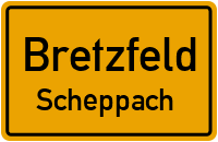 Dammstraße in BretzfeldScheppach