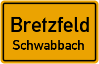 Moosbachstraße in 74626 Bretzfeld (Schwabbach)