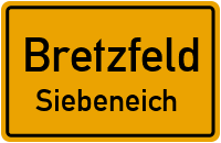 Straßenverzeichnis Bretzfeld Siebeneich