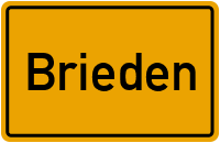 City Sign Brieden