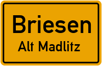 Friedhofstraße in BriesenAlt Madlitz