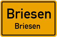 Privatstraße in BriesenBriesen