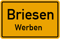 Ringstraße in BriesenWerben