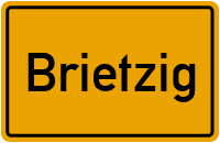 City Sign Brietzig