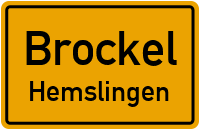 Amselweg in BrockelHemslingen