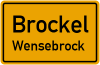 Rotenburger Weg in BrockelWensebrock