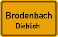 Ringstraße in BrodenbachDieblich