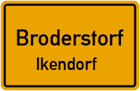 Wiesenweg in BroderstorfIkendorf