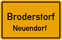 Gewerbestraße in BroderstorfNeuendorf