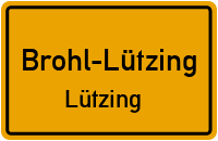 Straßenverzeichnis Brohl-Lützing Lützing