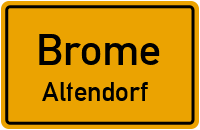 Agnes-Miegel-Straße in BromeAltendorf