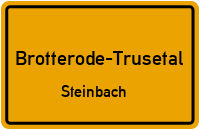 Breitunger Rennweg in Brotterode-TrusetalSteinbach