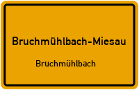 Waschhausweg in 66892 Bruchmühlbach-Miesau (Bruchmühlbach)