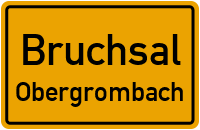 Burgstraße in BruchsalObergrombach