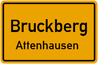Hochstraße in BruckbergAttenhausen