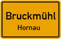 Straßen in Bruckmühl Hornau