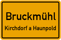 Kanalstraße in BruckmühlKirchdorf a.Haunpold