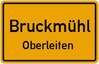 Straßen in Bruckmühl Oberleiten