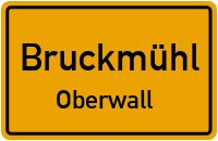 Straßen in Bruckmühl Oberwall