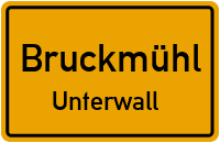 Straßen in Bruckmühl Unterwall