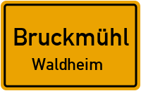 Sulzbergstraße in BruckmühlWaldheim