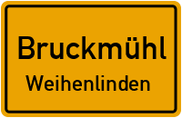 Straßenverzeichnis Bruckmühl Weihenlinden