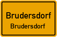 Straßen in Brudersdorf Brudersdorf