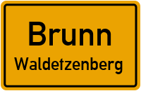 Straßen in Brunn Waldetzenberg