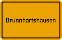 City Sign Brunnhartshausen