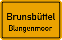 Dorfstraße in BrunsbüttelBlangenmoor