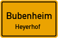 Straßen in Bubenheim Heyerhof