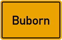 City Sign Buborn