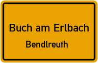 Straßen in Buch am Erlbach Bendlreuth