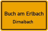 Straßen in Buch am Erlbach Dirnaibach