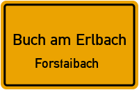 Straßen in Buch am Erlbach Forstaibach