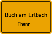 Ringstraße in Buch am ErlbachThann