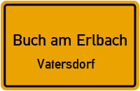 Dorfstraße in Buch am ErlbachVatersdorf