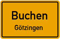 Handgasse in BuchenGötzingen
