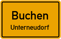 Ortsstraße in BuchenUnterneudorf